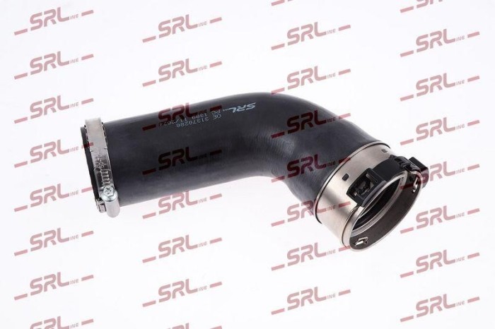 Furtun intercooler Volvo S60/V60 10-19, S80 06-15, S90/V90 16-, motor: 2.0 d, 2.0 D3, SRLine, Cauciuc, 31370286; 31657743