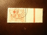 Serie 1 val. Guyana Franceza 1915 Crucea Rosie stampilat