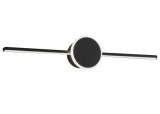 LAMPA APLICA de baie LED pentru oglinda 40CM APP848-1W ROUND BLACK, Toolight