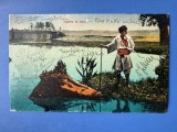 Carte Postala - Etno - Vedere la tara, Necirculata, Fotografie
