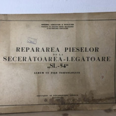 Ministerul Agriculturii si Silviculturii - Repararea Pieselor de la Seceratoarea-Legatoare