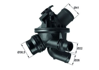 MAHLE TM 21 97 termostat,lichid racire foto