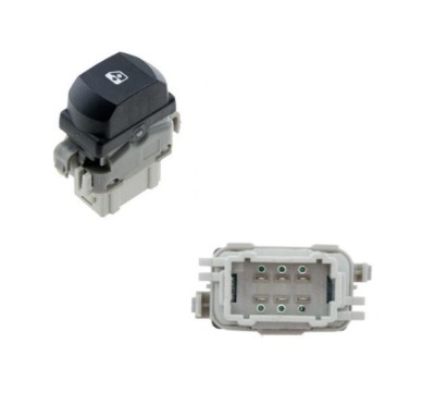 Buton , comutator macara usa Renault Megane 2 (M), 11.2002-10.2008, 1 buton foto