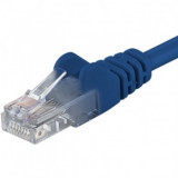 Cablu de retea UTP cat 5e 1.5m Albastru, SPUTP015B, Oem