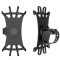 Set 2x Suport telefon din silicon pentru bicicleta,rotire 360 grade - Negru