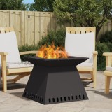 VidaXL Focar Negru 60x60x50 cm Oțel