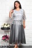 Rochie Maxi Casandra Antracit - 48Marimea, Yves