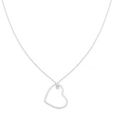 Cumpara ieftin Colier Damă Tommy Hilfiger Inimă Aurit, Oțel Inoxidabil, Galben, 46cm - Elegant și Romantic