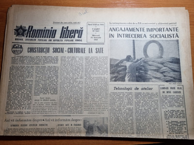 romania libera 22 ianuarie 1964-opera maghiara din cluj foto