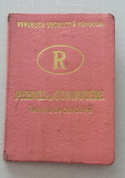 M3 C18 - 1968 - Permis de conducere - RSR, Documente