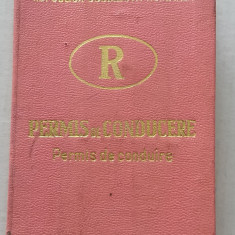 M3 C18 - 1968 - Permis de conducere - RSR