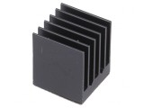 Radiator BGA Negru 17mm x 17mm