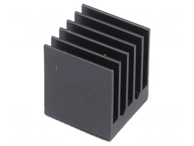 Radiator BGA Negru 17mm x 17mm foto