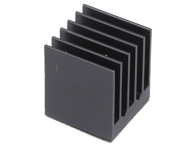 Radiator BGA Negru 17mm x 17mm