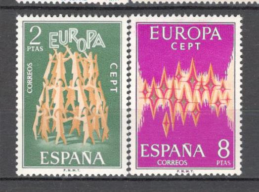 Spania.1972 EUROPA SS.161
