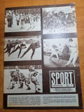 Sport iunie ianuarie 1985-mircea lucescu,haltere,patinaj viteza,box,lupte