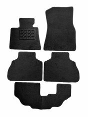 Set covorase auto mocheta Bmw X7 (G07) 7 locuri 2018-&amp;amp;gt; , Negru, 4 buc. foto
