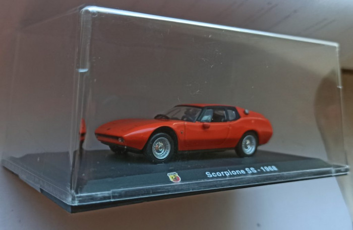 Macheta Fiat Abarth Scorpione SS 1968 - Metro 1/43