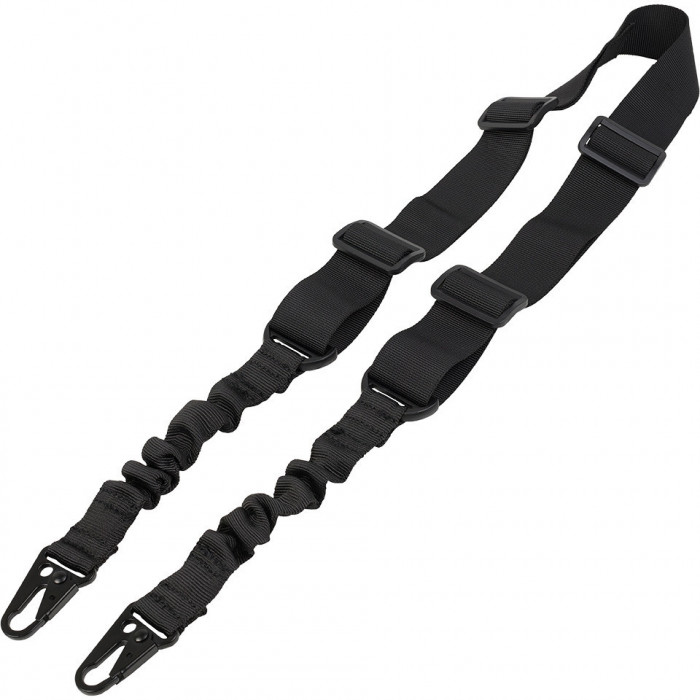 Curea Tactica Bungee 2 Puncte Neagra GFC Tactical