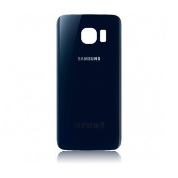 CAPAC BATERIE CU GEAM CAMERA / BLITZ , SAMSUNG G925 GALAXY S6 EDGE DARK-BLUE ORIG SWAP. foto