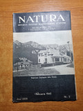 Natura februarie 1942-statiunea zoologica de la sinaia