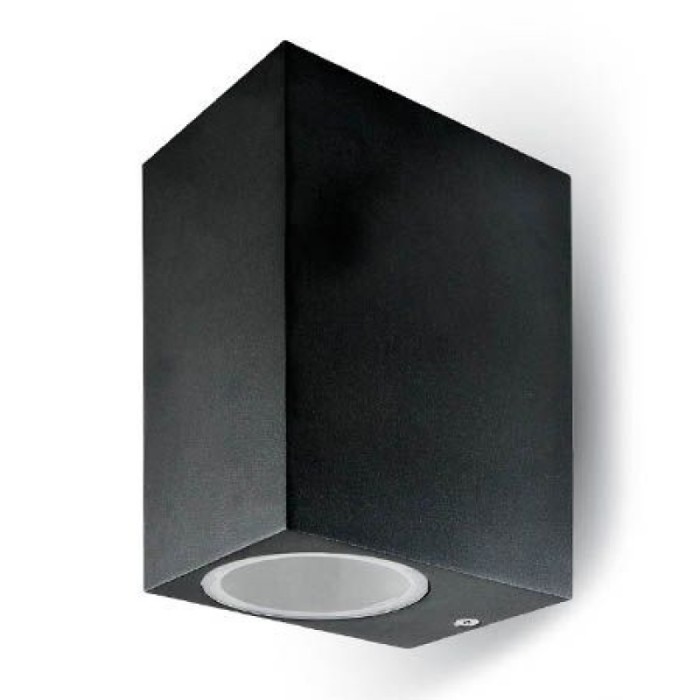 Aplica aluminiu, soclu 2 x GU10, negru Aplica aluminiu, soclu 2 x GU10, negru