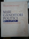 MARI GANDITORI POLITICI - Editori: DAVID BOUCHER; PAUL KELLY