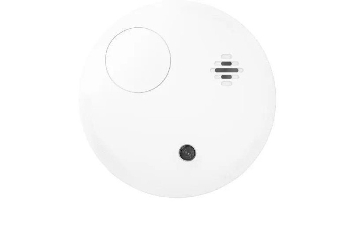 Detector de fum wireless Hikvision DS-PDSMK-E-WE, frecventa operare: 868MHz,