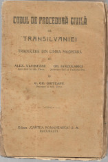 K234 Codul de procedura penala al Transilvaniei 1920 foto