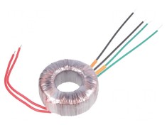 Transformator toroidal 50VA 230V 24V dublu 1.04A foto