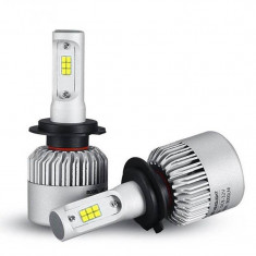 Set Bec LED S2 Lumileds Chip Philips H3 foto