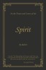 On the Nature and Course of the Spirit