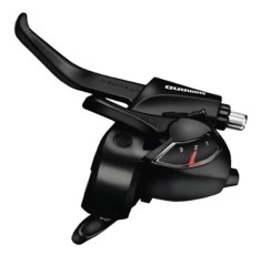 Maneta schimbator/frana Shimano ST-EF41-L, montaj stanga, 3 viteze, cablu de sch... Cod:ASTEF41LBL