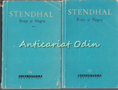 Rosu Si Negru I, II - Stendhal foto