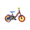 Bicicleta Copii Patrula Catelusilor 10 Inch Dino Bikes, 2-3 Ani, Roti Ajutatoare, Scaun Reglabil, Licenta Paw Patrol