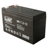 Acumulator stationar AGM VRLA 12V 7.2Ah MegaBAT pentru UPS si alarme