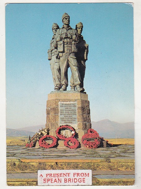 bnk cp Scotia - Spean Bridge - Commando Memorial - uzata