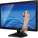 Monitor ViewSonic TD2420, 24&quot; FHD 2 Points Touchscreen LED, VGA, DVI, HDMI, Speakers si Touch Pen
