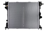 Radiator Alfa Romeo Giulia, Stelvio, motor: 2.0 T, 2.9 V6 T, intrare/iesire conectare rapida, 580x526x26, OEM/OES, Aluminiu/ Plastic brazat,