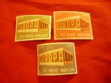Serie 1969 Vatican - Europa CEPT , 3 valori
