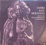 Disc vinil, LP. RECITA DIN LIRICA ROMANEASCA SI UNIVERSALA-OVIDIU IULIU MOLDOVAN