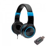 Casti cu micr. Spacer Pearl Blue USB