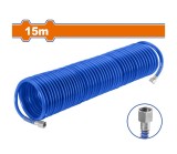 Furtun pentru aer comprimat Wadfow, lungime 15m, diametru interior 5mm, exterior 8mm