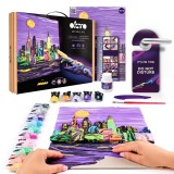Cumpara ieftin Set pictura 3D cu argila usoara, 30*40cm - New York Skyline