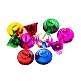 Clopotei colorati din plastic pentru activitati crafts,20 mm,10 bucati set