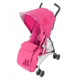 Husa de picioare carucior Maclaren Mark II Carmine Rose