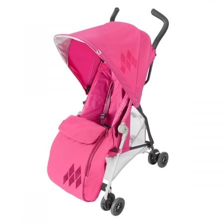 Husa de picioare carucior Maclaren Mark II Carmine Rose