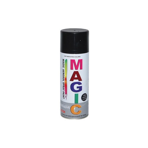 Spray vopsea Magic NEGRU LUCIOS 400ml Cod: 039 Automotive TrustedCars