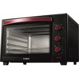 Cuptor electric Samus CS-45B2, 2000 W, 45 L, Control mecanic, Selector programe, Semnal sonor, Negru