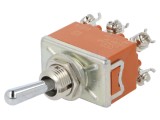 Comutator basculant DPDT ON-ON